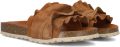 Verbenas Rocio Slippers Dames Camel - Bruin