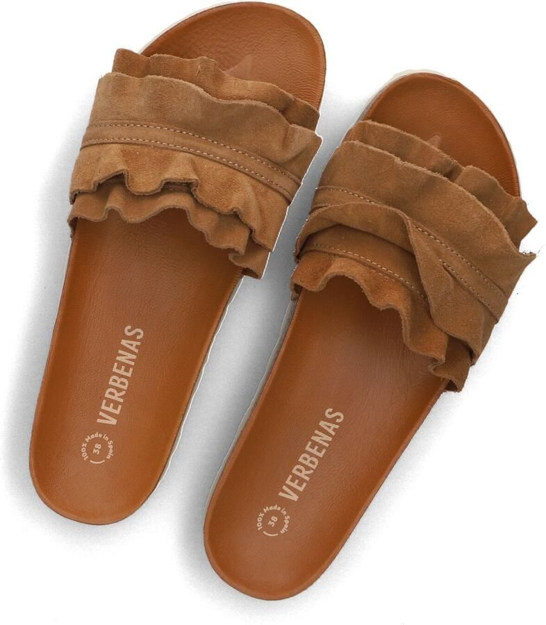 Verbenas Rocio Slippers Dames Camel - Foto 2