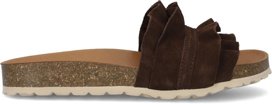 Verbenas Rocio Marron Slippers Bruin Suede Dames Bruin - Foto 4