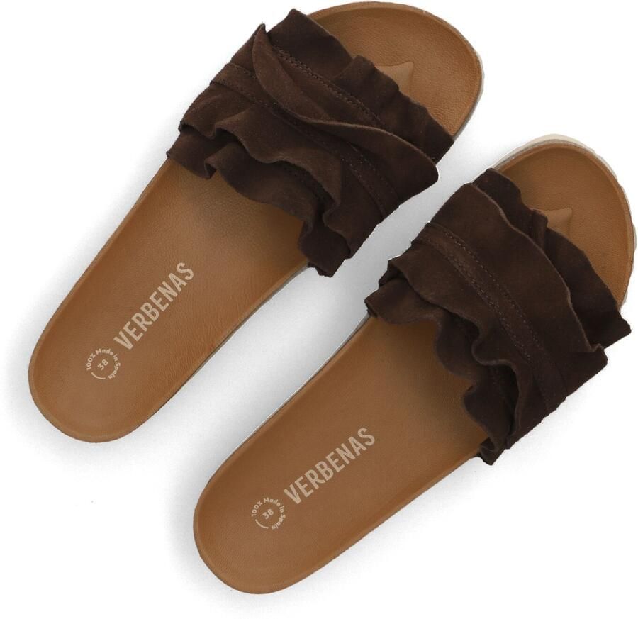Verbenas Rocio Marron Slippers Bruin Suede Dames Bruin - Foto 2