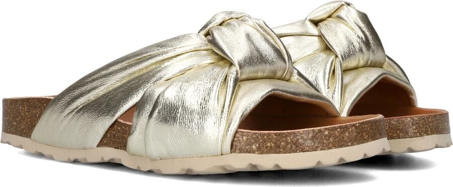 VERBENAS Slippers Dames Rainbow Maat: 37 Materiaal: Leer Kleur: Goud