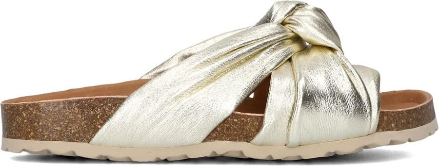 VERBENAS Slippers Dames Rainbow Maat: 38 Materiaal: Leer Kleur: Goud - Foto 4