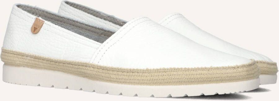 VERBENAS Espadrilles Dames Noa Maat: 39 Materiaal: Leer Kleur: Wit