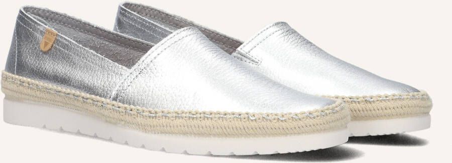 VERBENAS Espadrilles Dames Noa Maat: 41 Materiaal: Leer Kleur: Zilver