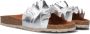 VERBENAS Slippers Dames Rocio Maat: 40 Materiaal: Leer Kleur: Zilver - Thumbnail 1