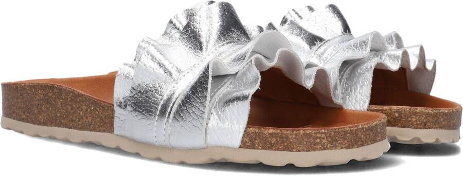 VERBENAS Slippers Dames Rocio Maat: 38 Materiaal: Leer Kleur: Zilver