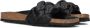 VERBENAS Slippers Dames Rai Maat: 37 Materiaal: Leer Kleur: Zwart - Thumbnail 1