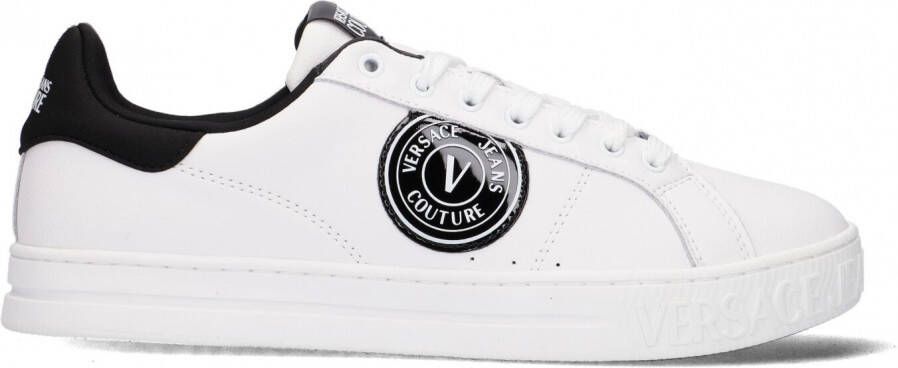 Versace Jeans Fondo Court 88 Dis Sk1 Lage sneakers Leren Sneaker Heren Wit