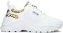 Versace Jeans Fondo Speedtrack Dis Lage sneakers Leren Sneaker Dames Wit - Thumbnail 1