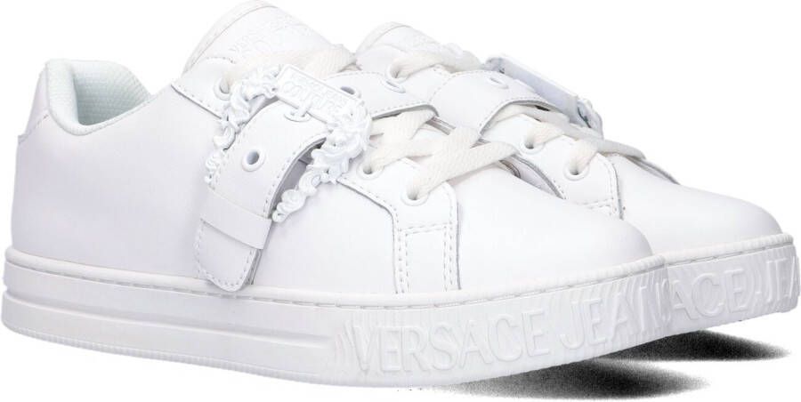 Versace Jeans Witte Lage Sneakers Fondo Court