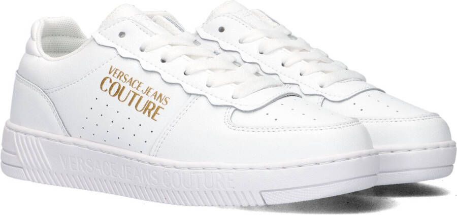 Versace Jeans Fondo Meyssa Lage sneakers Leren Sneaker Dames Wit