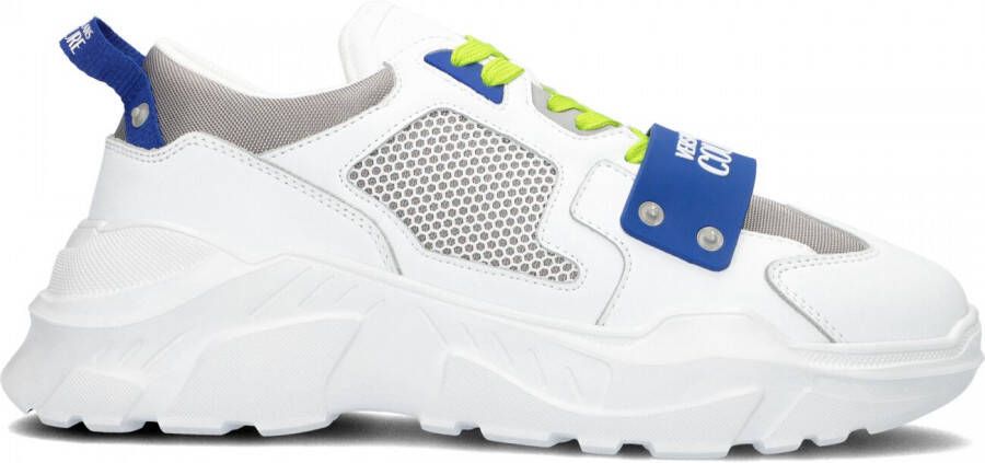 Versace Jeans Witte Lage Sneakers Fondo Speedtrack