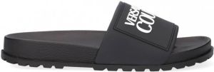 Versace Jeans Slides Dis Sq2 Badslippers Slippers flip flops Dames Zwart