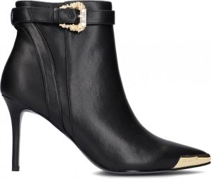 Versace Jeans Couture Tronchetto met vastgebonden zijkant en punt afgewerkt met plaque en logo vrouw 73V3S57-Zp127 zwart Dames