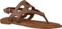 Verton S-10262 Sandalen Dames Bruin - Thumbnail 1