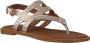 Verton S-10262 Sandalen Dames Goud - Thumbnail 1