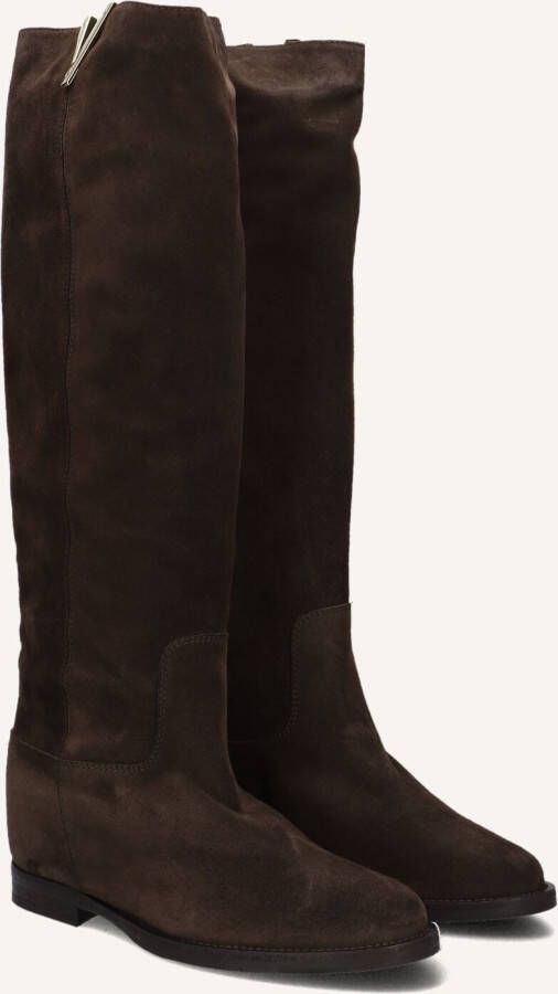 VIA ROMA 15 Laarzen Dames Santa Monica 2568 Maat: 42 Materiaal: Suède Kleur: Bruin
