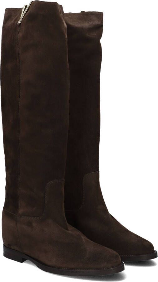 VIA ROMA 15 Laarzen Dames Santa Monica 2568 Maat: 37 Materiaal: Suède Kleur: Bruin