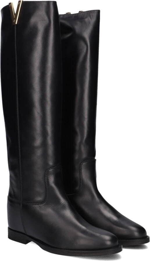 VIA ROMA 15 Laarzen Dames Santa Monica 2568 Maat: 38 Materiaal: Leer Kleur: Zwart
