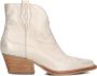 VIA VAI Enkellaarsjes Dames Do Olivia Maat: 41 Materiaal: Leer Kleur: Beige - Thumbnail 1