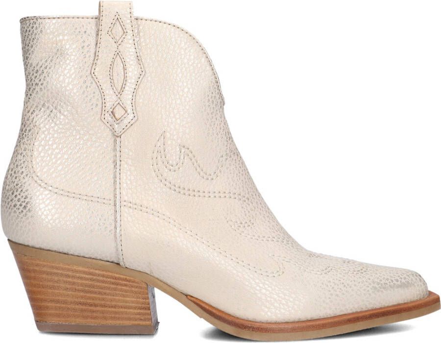 VIA VAI Enkellaarsjes Dames Do Olivia Maat: 42 Materiaal: Leer Kleur: Beige