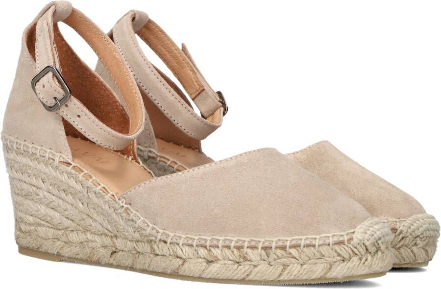 VIA VAI Beige Espadrilles Flora Braid