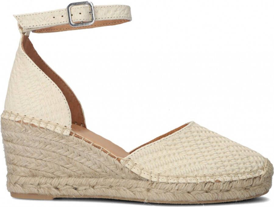 VIA VAI Beige Flora Braid Espadrilles