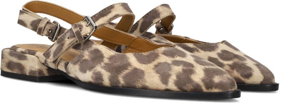VIA VAI Slingbacks Dames Jazz Valerie Maat: 38 Materiaal: Suède Kleur: Beige