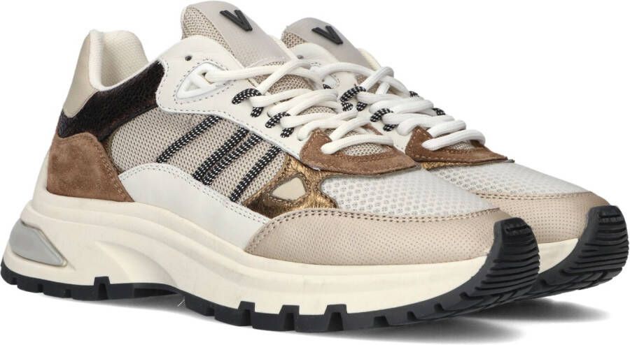 Via vai 60048 Liz Dae 02-207 Combi Beige Lage sneakers