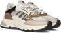 VIA VAI Liz Dae | Vectra combi Beige Leer Lage sneakers Dames - Thumbnail 1