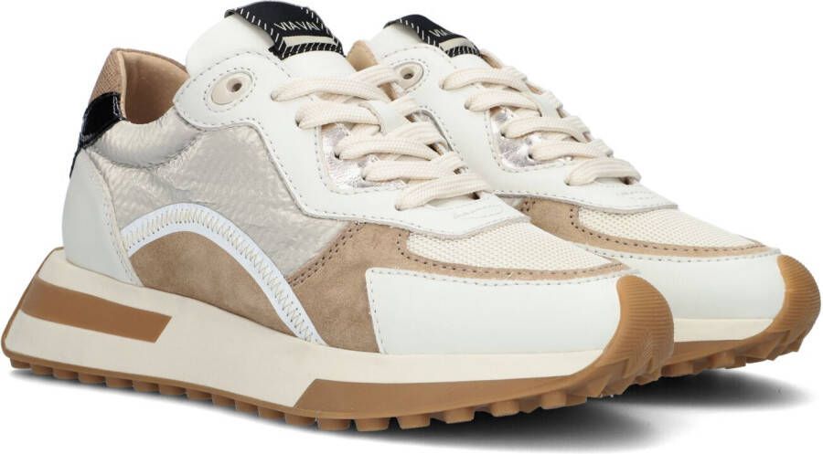 VIA VAI Beige Lage Sneakers Posy DAsh