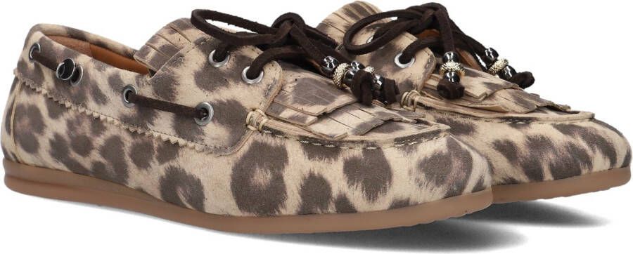 VIA VAI Loafers Dames June Loua Maat: 40 Materiaal: Ponyhair Kleur: Beige