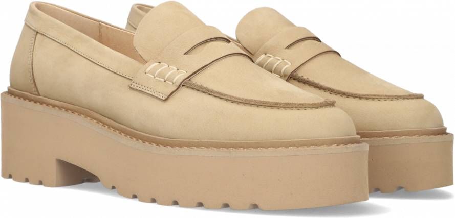 Via Vai Beige Loafers Lois Bell