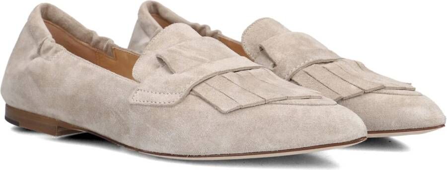 VIA VAI Loafers Dames Lola Oakley Maat: 41 Materiaal: Suède Kleur: Beige