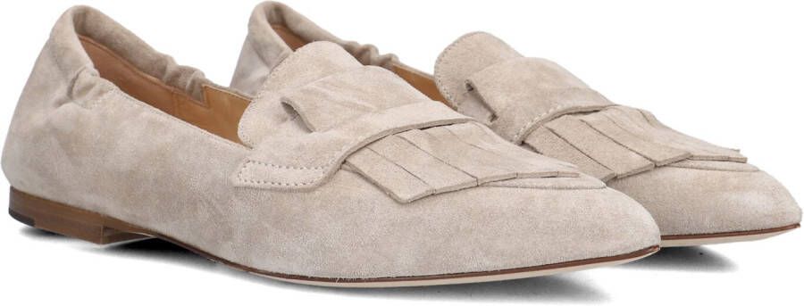 VIA VAI Loafers Dames Lola Oakley Maat: 38 5 Materiaal: Suède Kleur: Beige