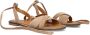 VIA VAI Sandalen Dames Harita Zen Maat: 38 Materiaal: Suède Kleur: Beige - Thumbnail 1