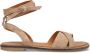 VIA VAI Sandalen Dames Harita Zen Maat: 40 Materiaal: Suède Kleur: Beige - Thumbnail 1
