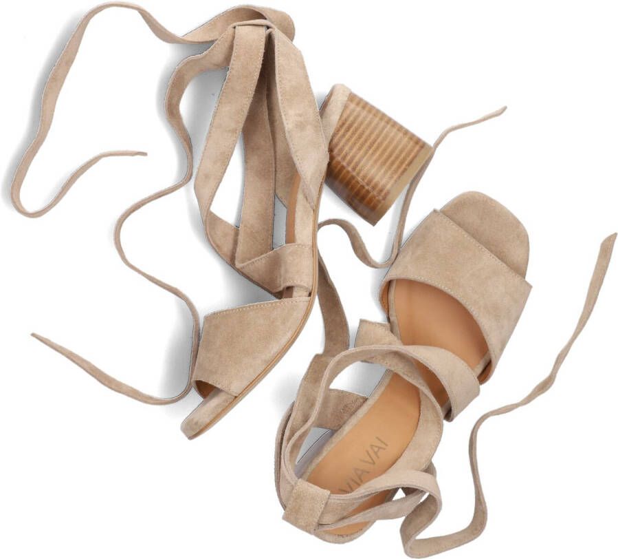 VIA VAI Sandalen Dames Polly Shade Maat: 39 Materiaal: Suède Kleur: Beige - Foto 2