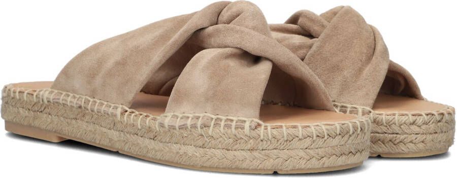VIA VAI Slippers Dames Mondi Luz Maat: 38 Materiaal: Suède Kleur: Beige