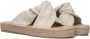VIA VAI Slippers Dames Mondi Luz Maat: 40 Materiaal: Suède Kleur: Beige - Thumbnail 1