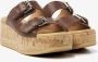 VIA VAI Slippers Dames Sissel Mira Maat: 36 Materiaal: Leer Kleur: Zand - Thumbnail 1