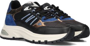 Via vai 60048 Liz Dae 02-620 Black Blue Multi Lage sneakers