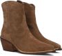 VIA VAI Enkellaarsjes Dames Eveline Clark Maat: 39 Materiaal: Leer Kleur: Bruin - Thumbnail 1