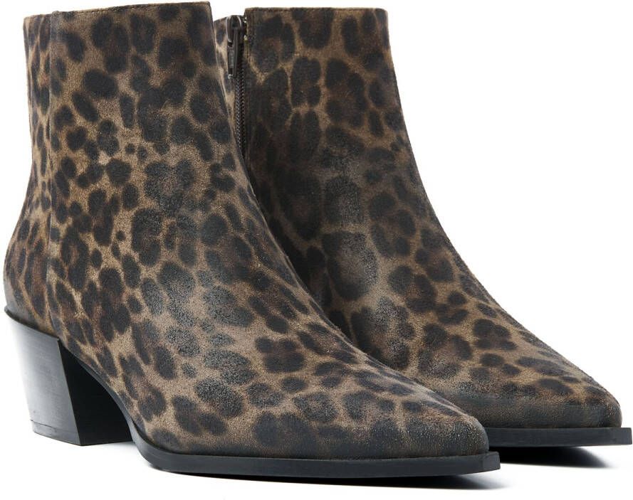VIA VAI Enkelboots Dames Kate Malina Maat: 40 Materiaal: Suède Kleur: Bruin