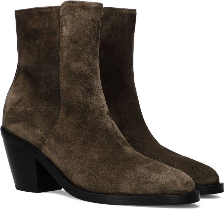 VIA VAI Enkellaarsjes Dames Mara Darce Maat: 40 Materiaal: Suède Kleur: Bruin