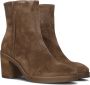 VIA VAI Taara Jade Sierra Farro Bruin Suede Enkellaars met hak Dames - Thumbnail 1