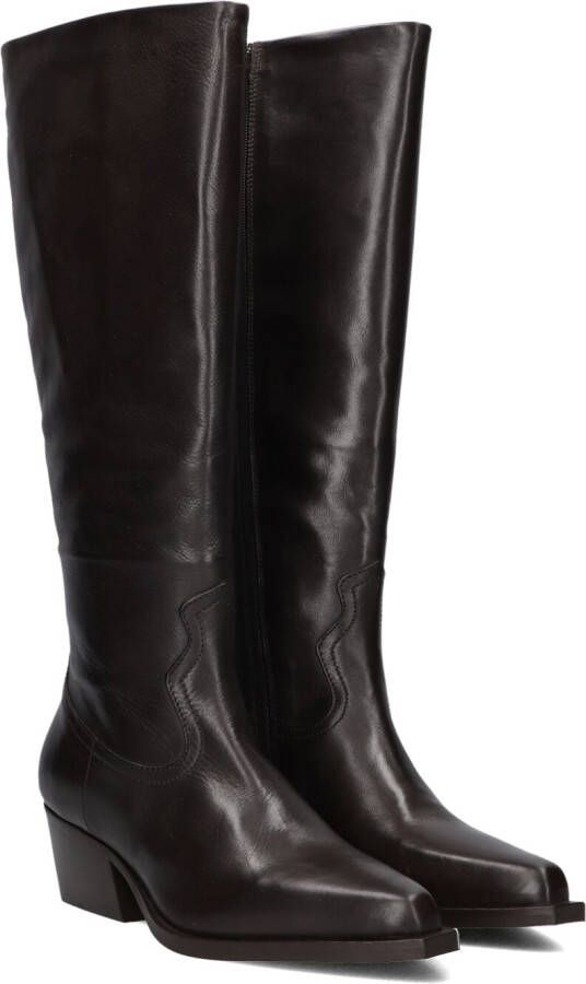 VIA VAI Hoge Laarzen Dames Do Ashley Maat: 39 Materiaal: Leer Kleur: Bruin