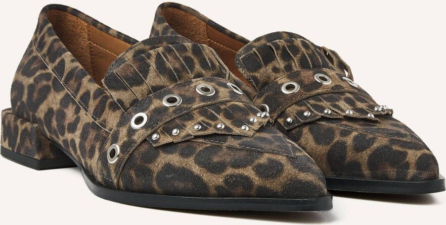 VIA VAI Loafers Dames Jazz Emily Maat: 37 5 Materiaal: Suède Kleur: Bruin