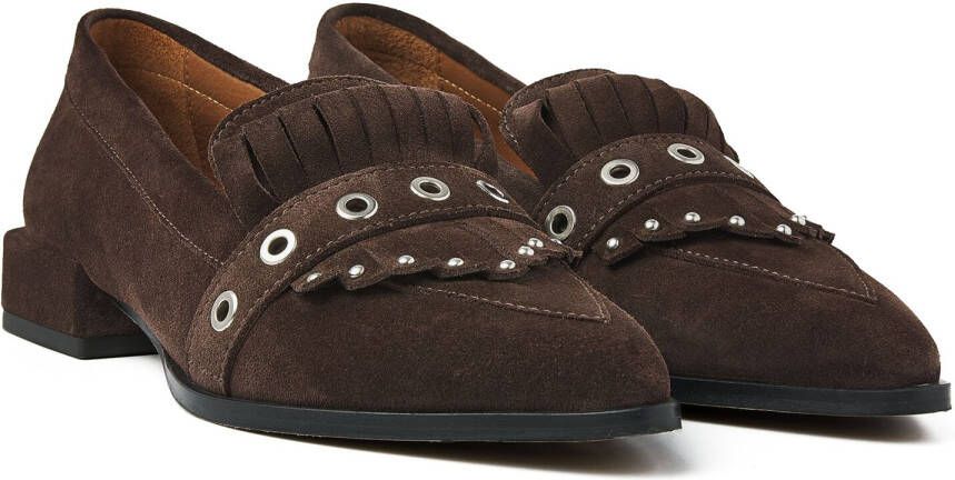 VIA VAI Bruine Loafers Jazz Emily