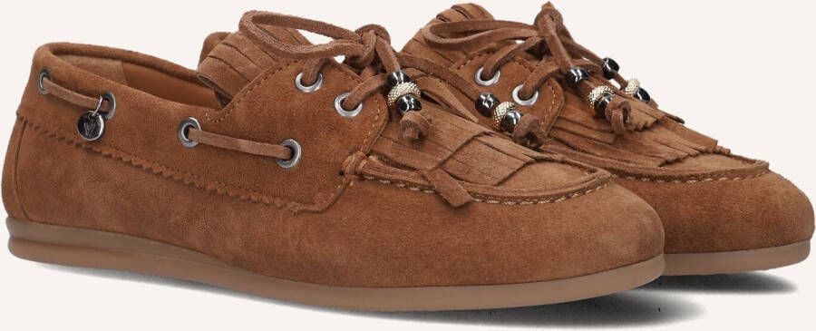 VIA VAI Loafers Dames June Loua Maat: 42 Materiaal: Suède Kleur: Bruin